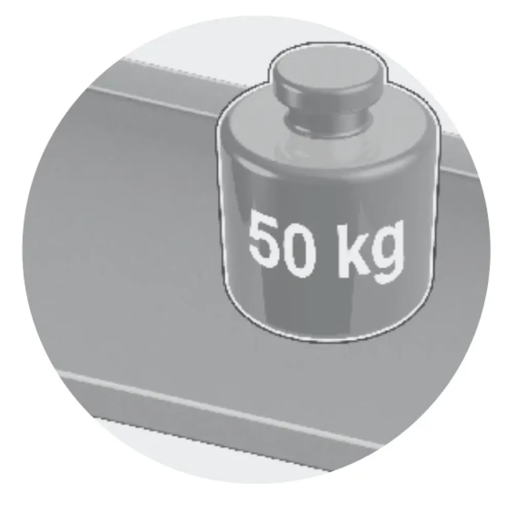 Étagère murale 400 Novameta LSI1-100/40/33