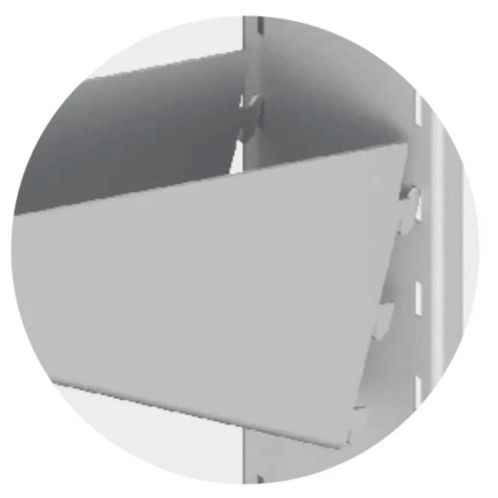 Étagère murale 400 Novameta LSI1-100/40/33