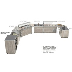 Vitrine libre-service ROCAM 01000ATHA/1