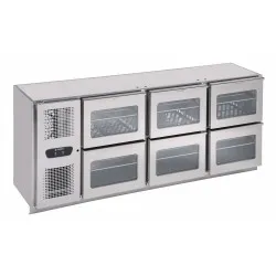 Réfrigérateur de bar à tiroirs BHS-G MBCLSSSS0-200CV