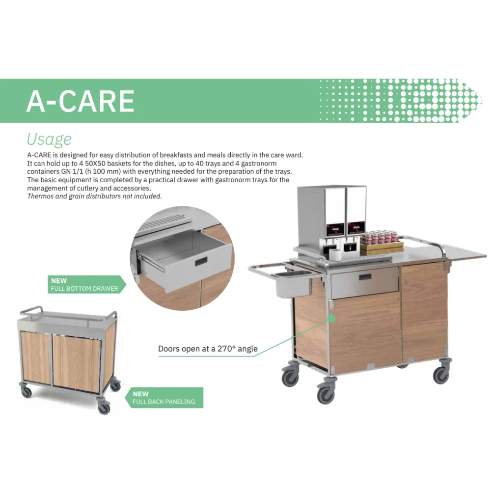 Chariot de service et de vente ROCAM 042INCARE/A