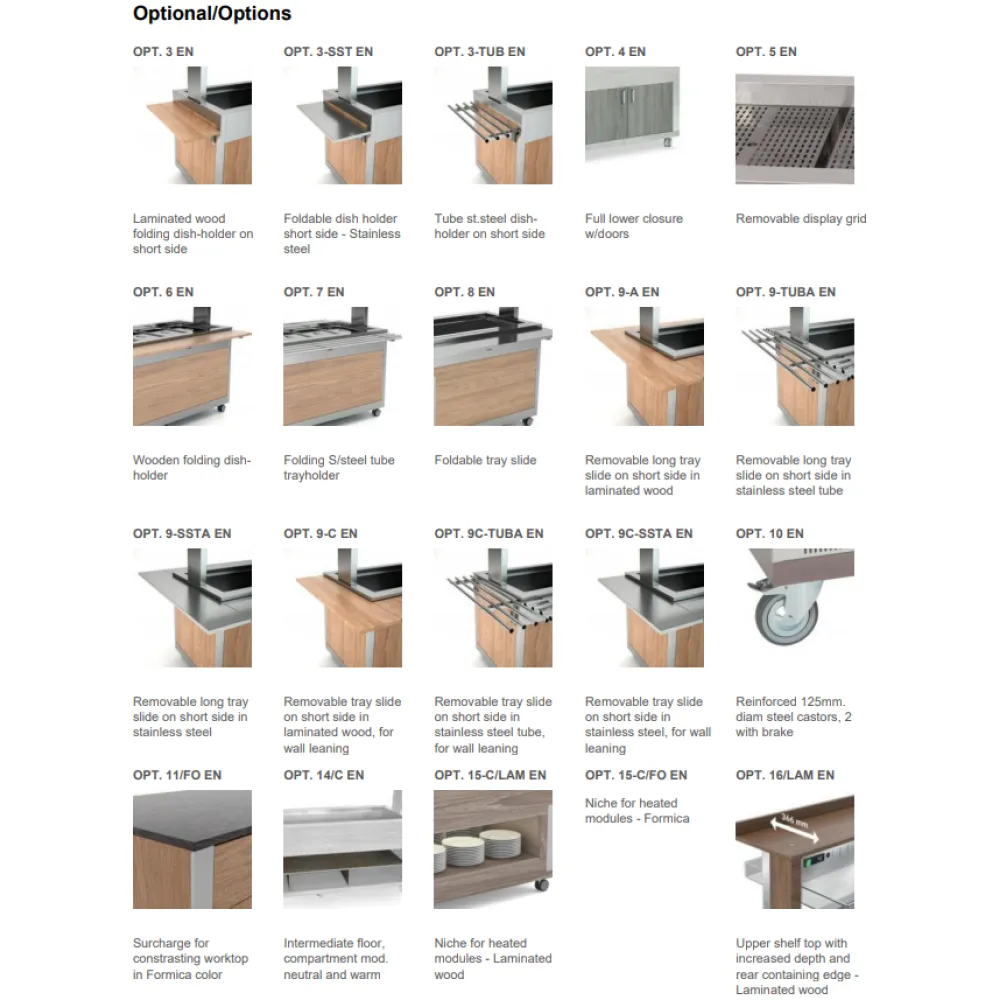 Vitrine libre-service ROCAM 01000HALO5FBMW