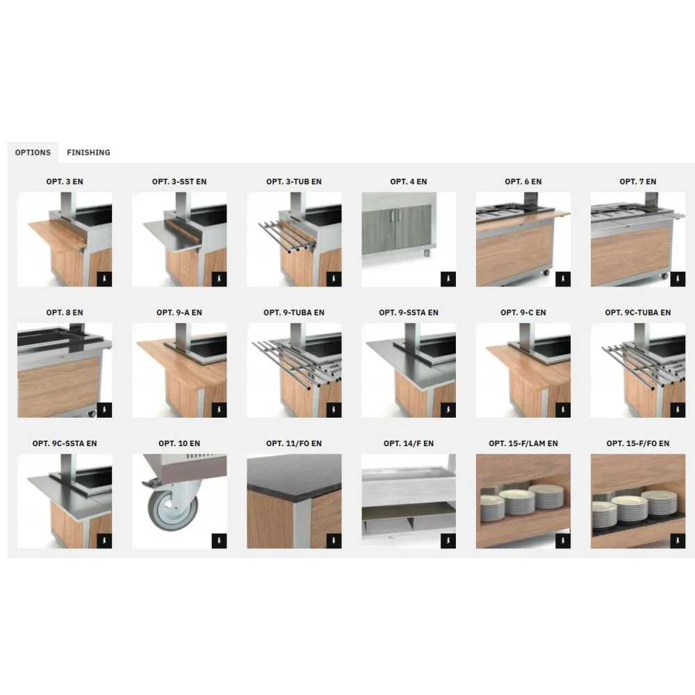 Vitrine libre-service ROCAM 01000ATH5MPR