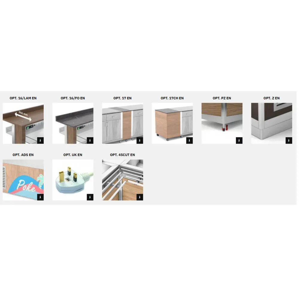 Vitrine libre-service ROCAM 01000ATH3MPRW