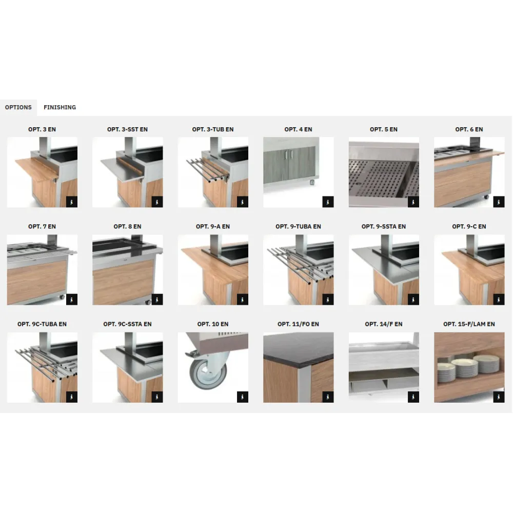 Vitrine libre-service ROCAM 01000ATH5MRVEW