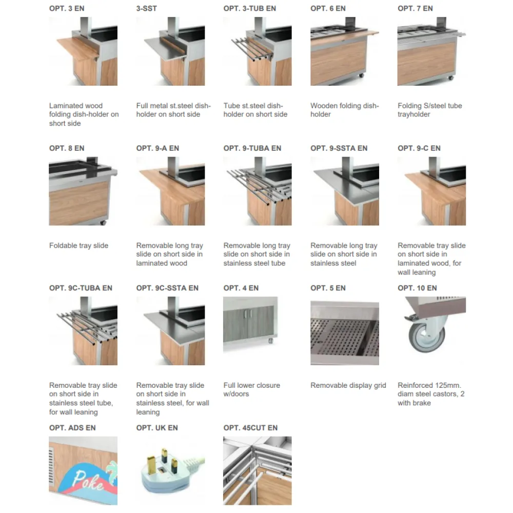 Vitrine libre-service ROCAM 01000HALO5FBM
