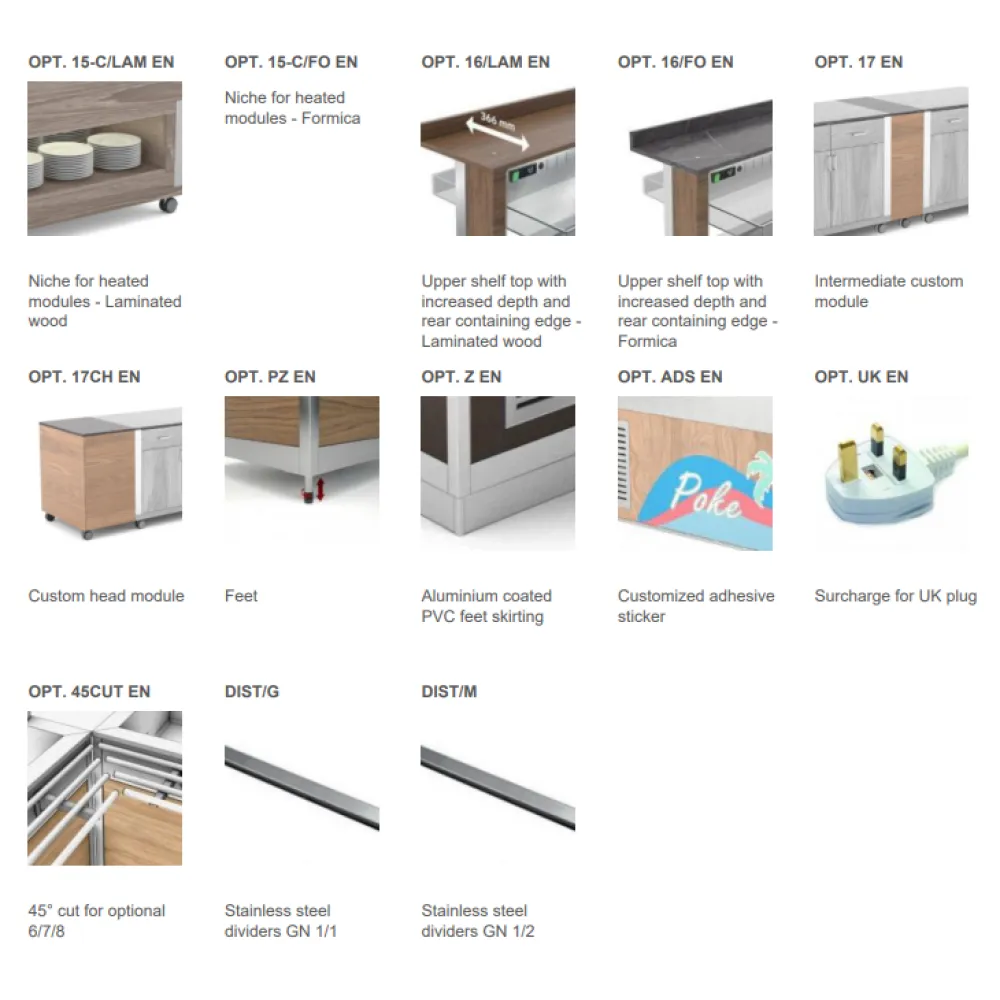 Vitrine libre-service ROCAM 01000ATH3FBM
