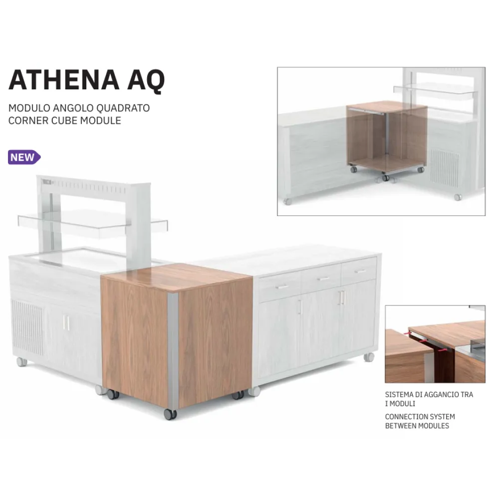 Vitrine libre-service ROCAM 01000ATHA/Q