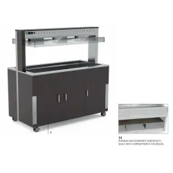 Vitrine libre-service ROCAM 01000HALO4FBM