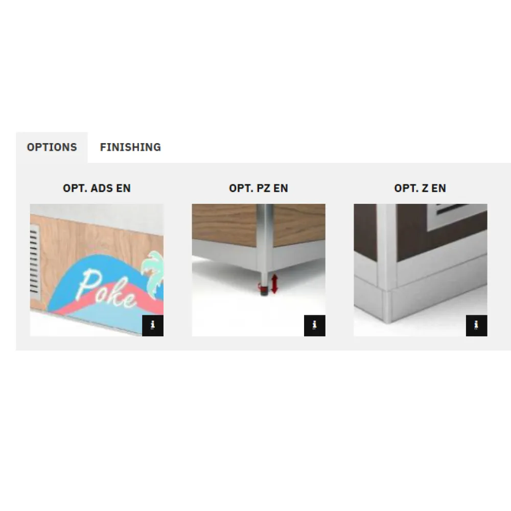 Vitrine libre-service ROCAM 010MOATHCOF