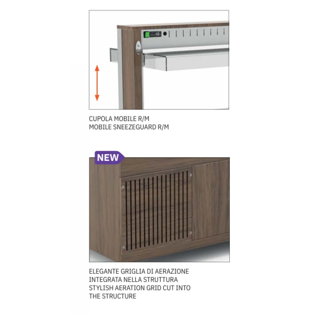 Vitrine libre-service ROCAM 01000ATH5FRE