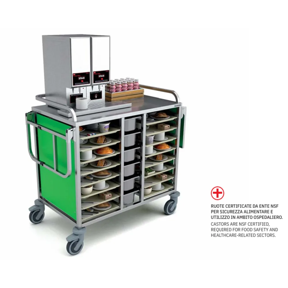 Chariot de service et de vente ROCAM 042INCARE/B