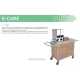 Chariot de service et de vente ROCAM 042INCARE/B