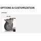 Chariot-plateforme ROCAM 04000BAC100IN
