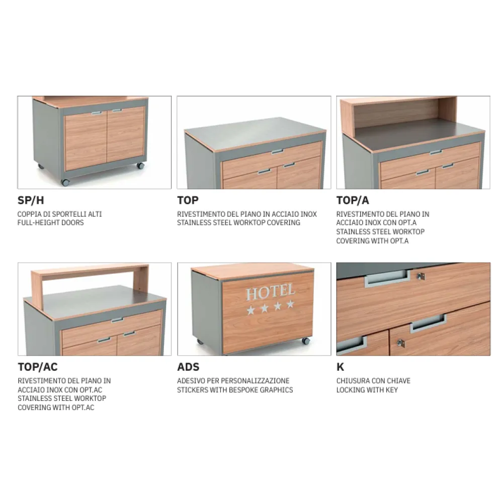 Module mobile pour cantine ROCAM 016MOBRK