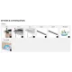 Bain-marie réfrigéré ROCAM 02000COMP2R