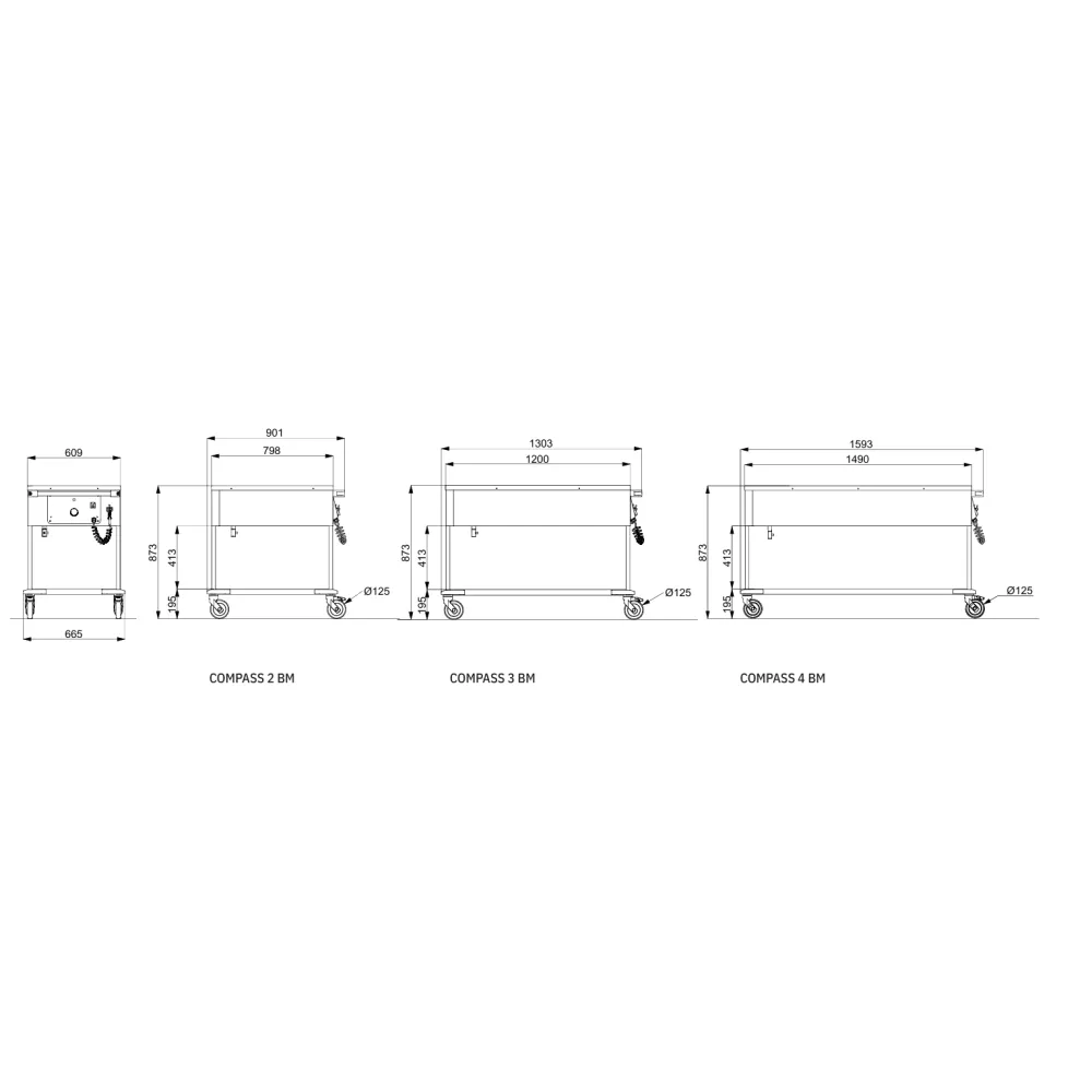 Bain-marie ROCAM 02000COMP4BM