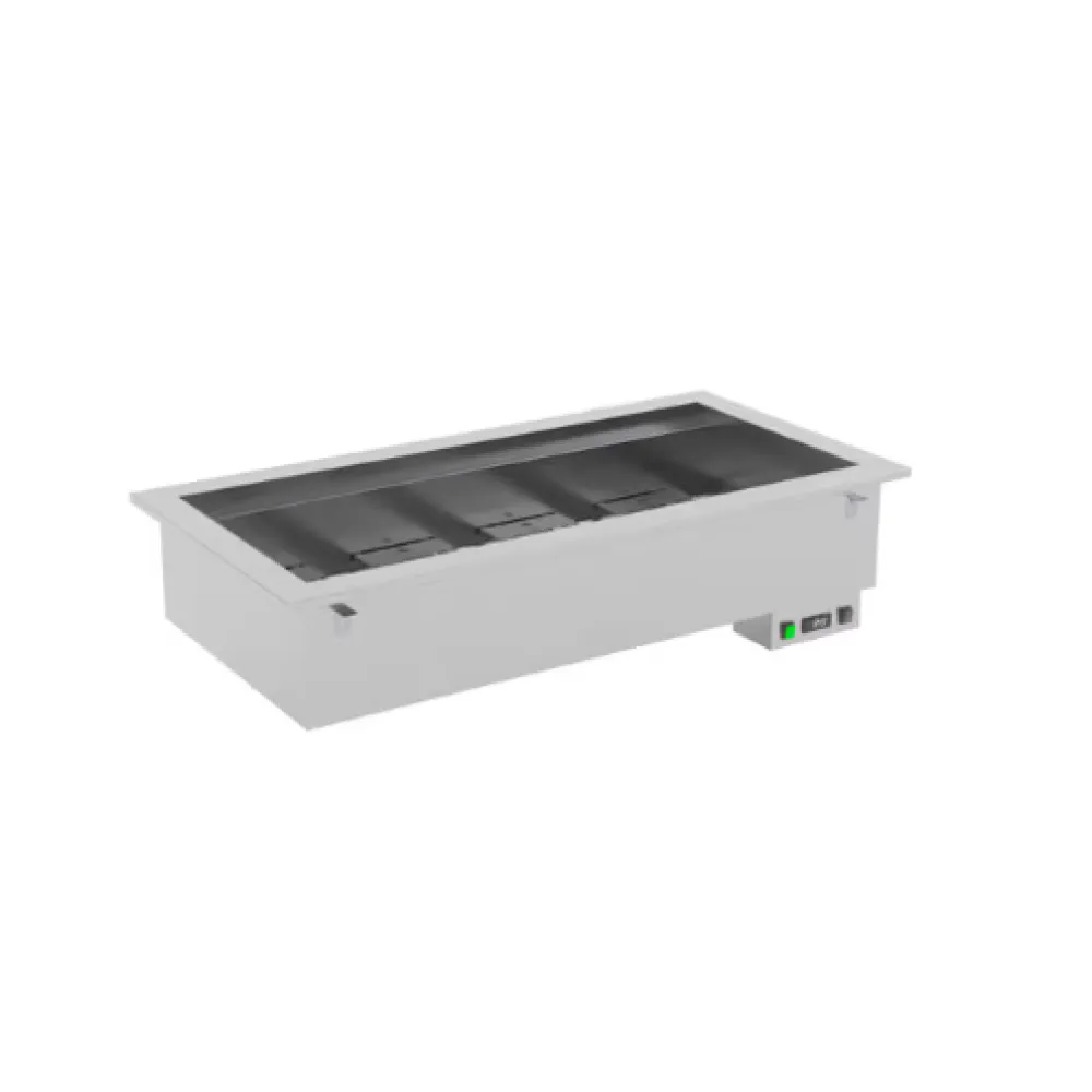 Bain-marie chaud à encastrer ROCAM 006INDROP4DRY