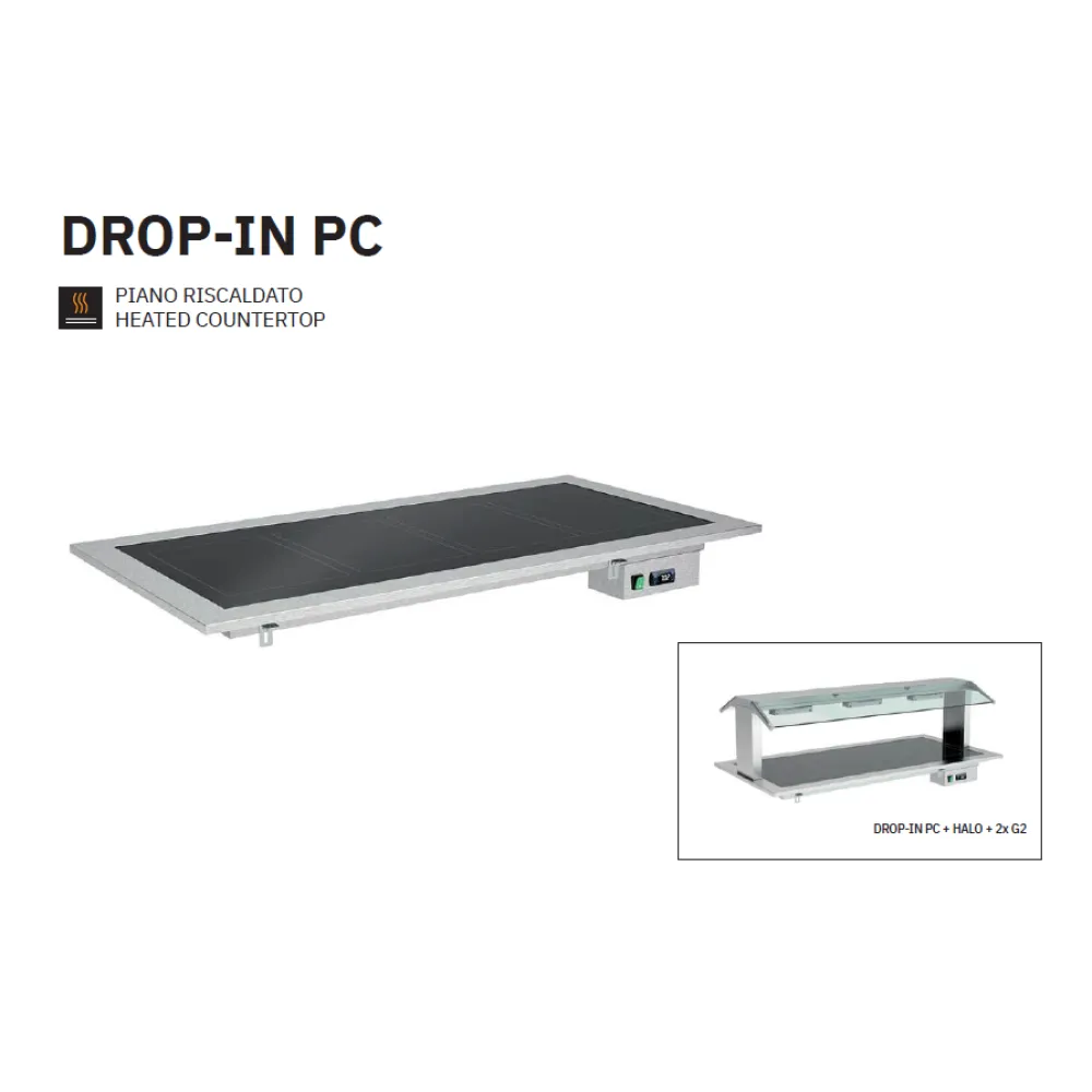 Surface froide à encastrer ROCAM 006INDROP3PC