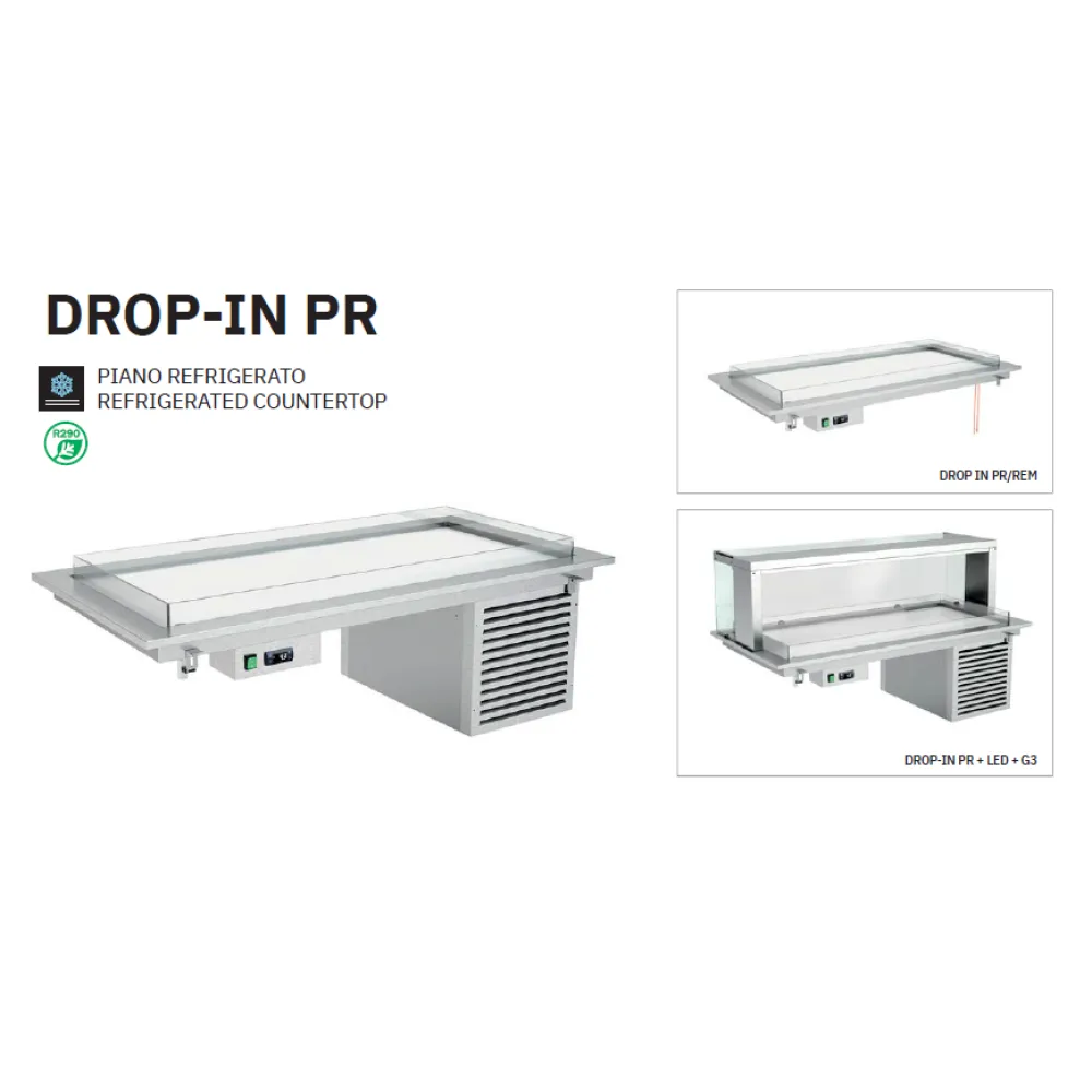Surface froide à encastrer ROCAM 006INDROP4PR