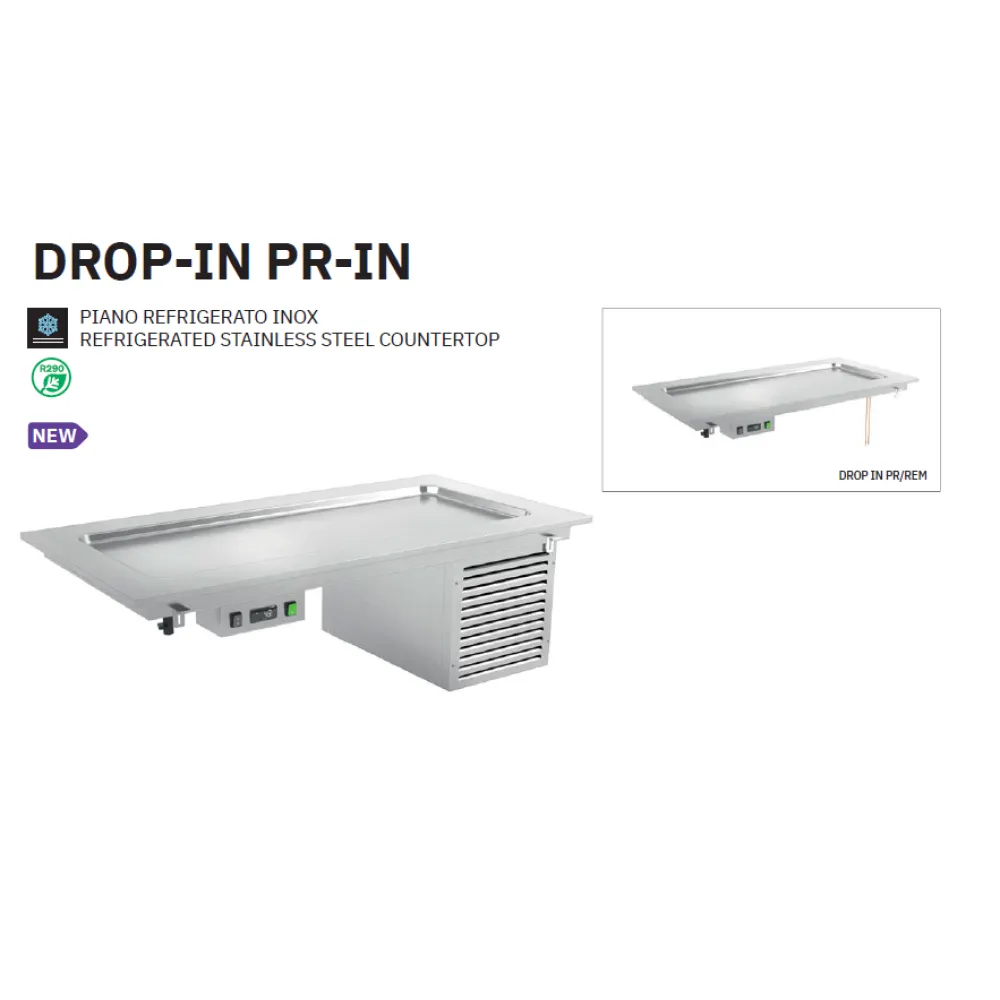 Surface froide à encastrer ROCAM 006INDROP3PR/IN