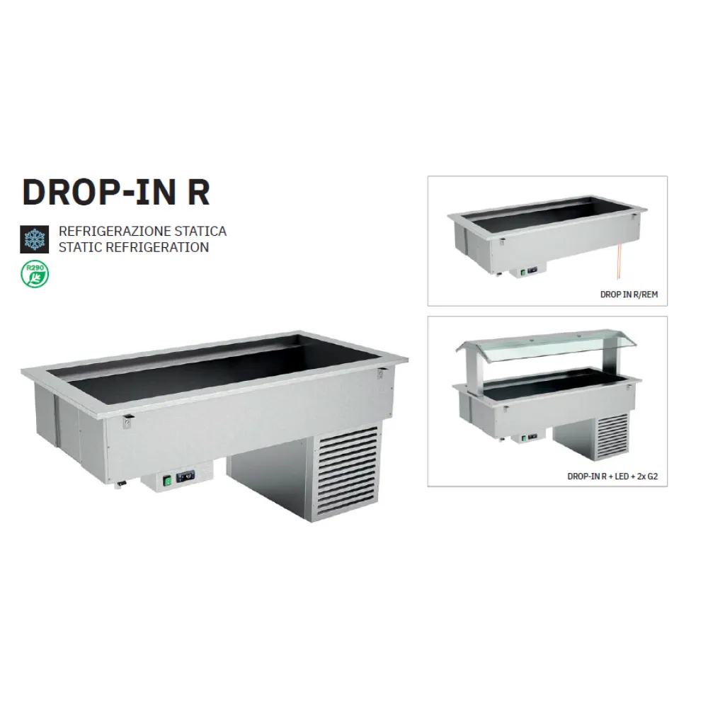Bac froid à encastrer ROCAM 006INDROP3R