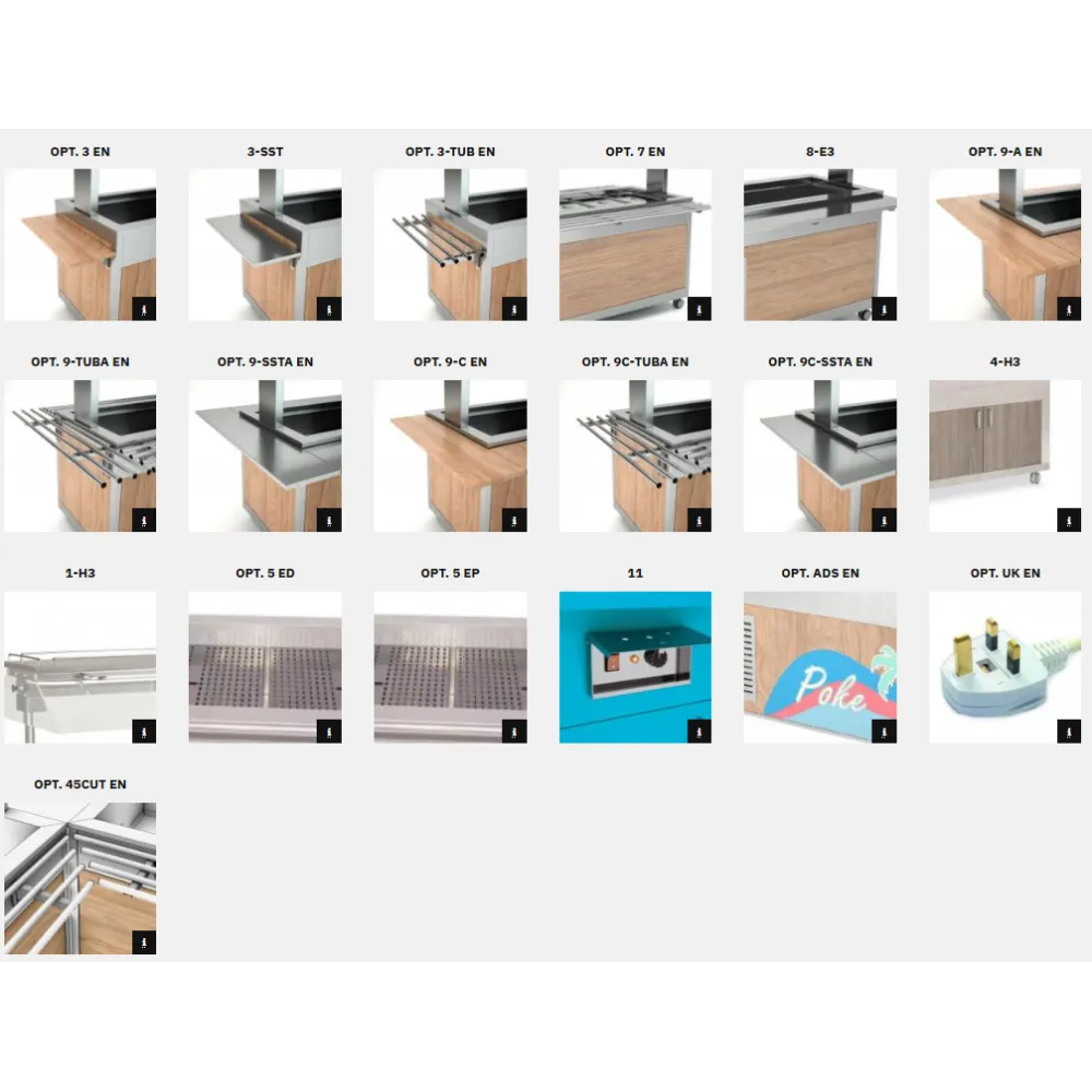 Vitrine libre-service ROCAM 013HP4BM