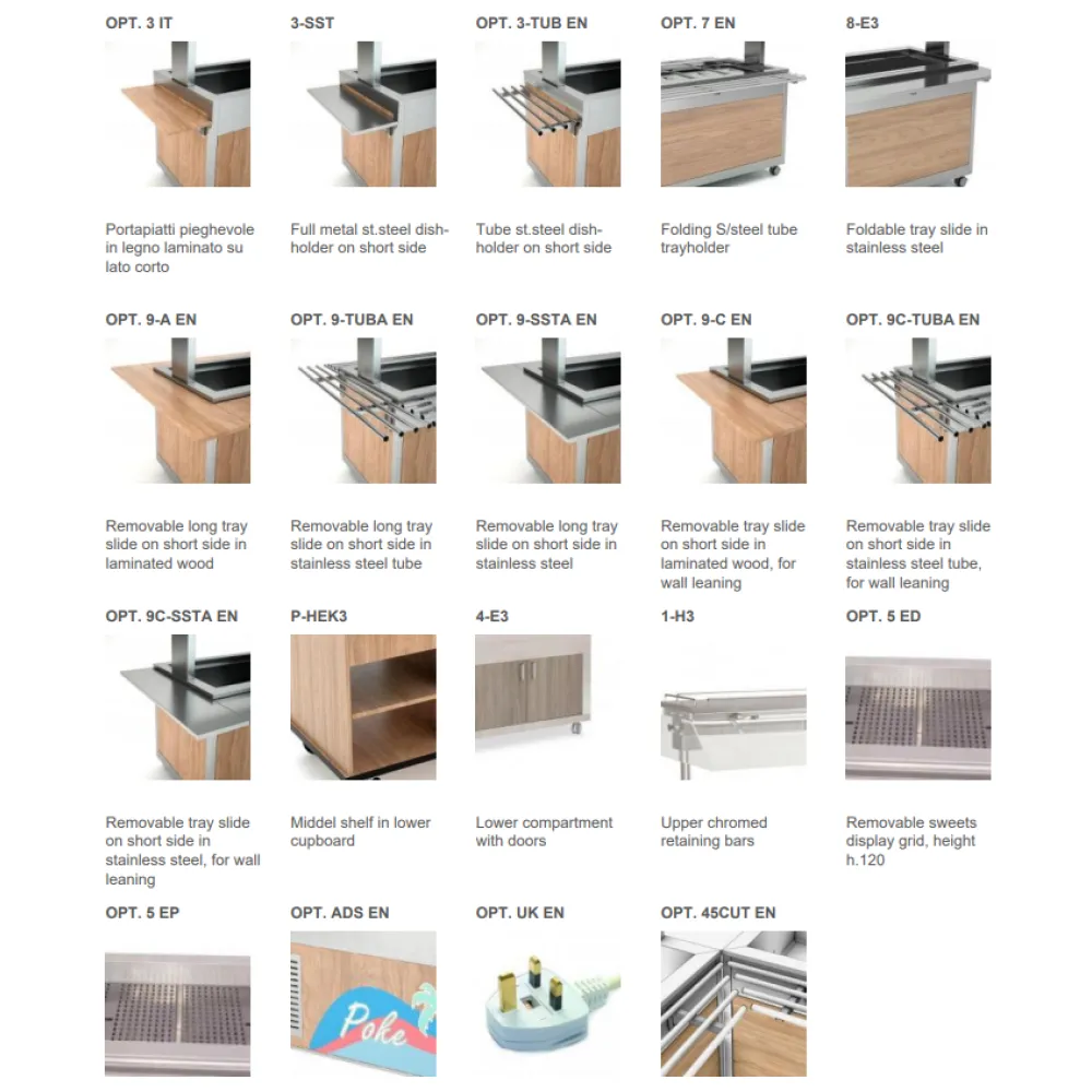 Vitrine libre-service ROCAM 01200HEKO6B