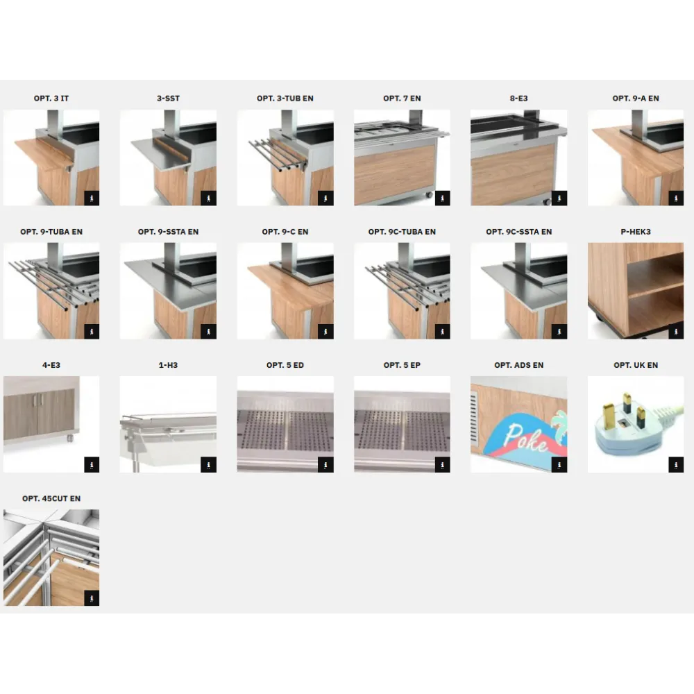 Vitrine libre-service ROCAM 01200HEKO4FRE