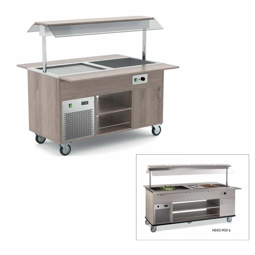 Vitrine libre-service ROCAM 01200HEKO6MIX