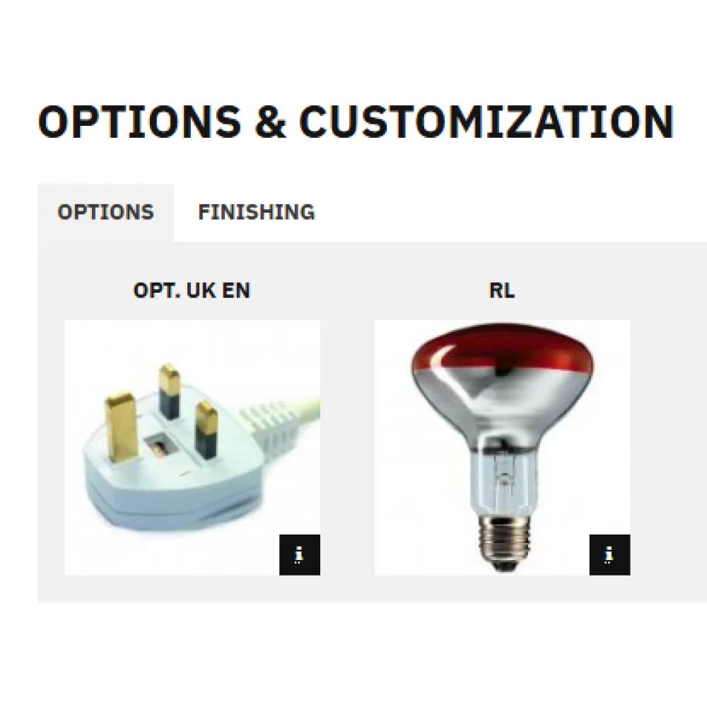 Lampe pour zone de service ROCAM 034CRHELAIR/RITP2