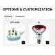 Lampe pour zone de service ROCAM 034CRHELAIR/RITP2