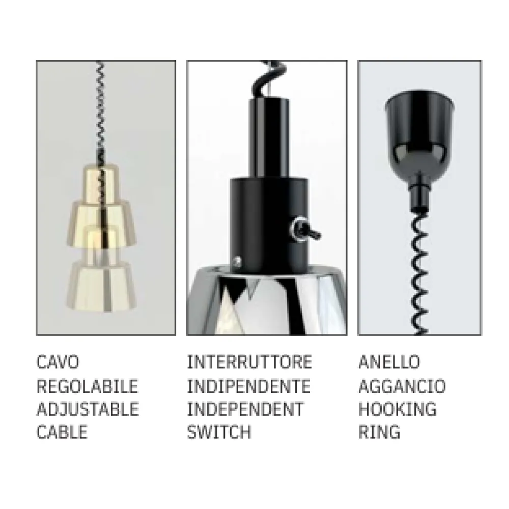 Lampe pour zone de service ROCAM 034CRHELAIR/RITP1