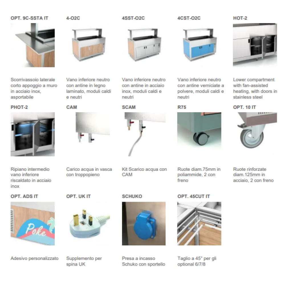 Vitrine libre-service ROCAM 02100K2BM