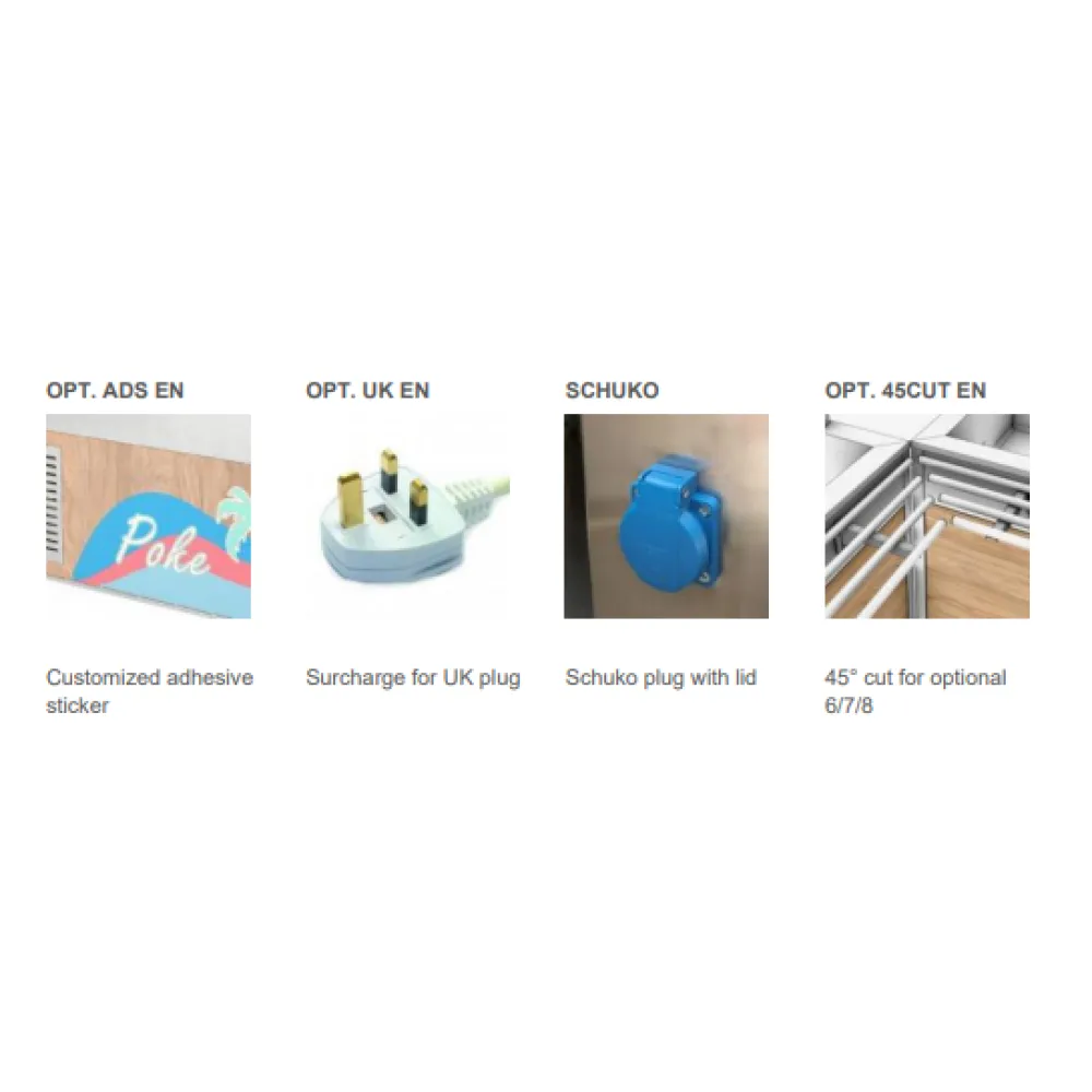 Vitrine libre-service ROCAM 02100K4RV
