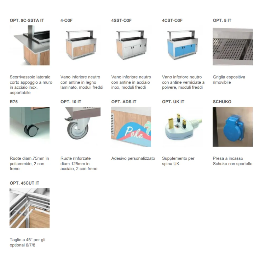 Vitrine libre-service ROCAM 02100K3R