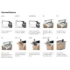 Vitrine libre-service ROCAM 02100K3R