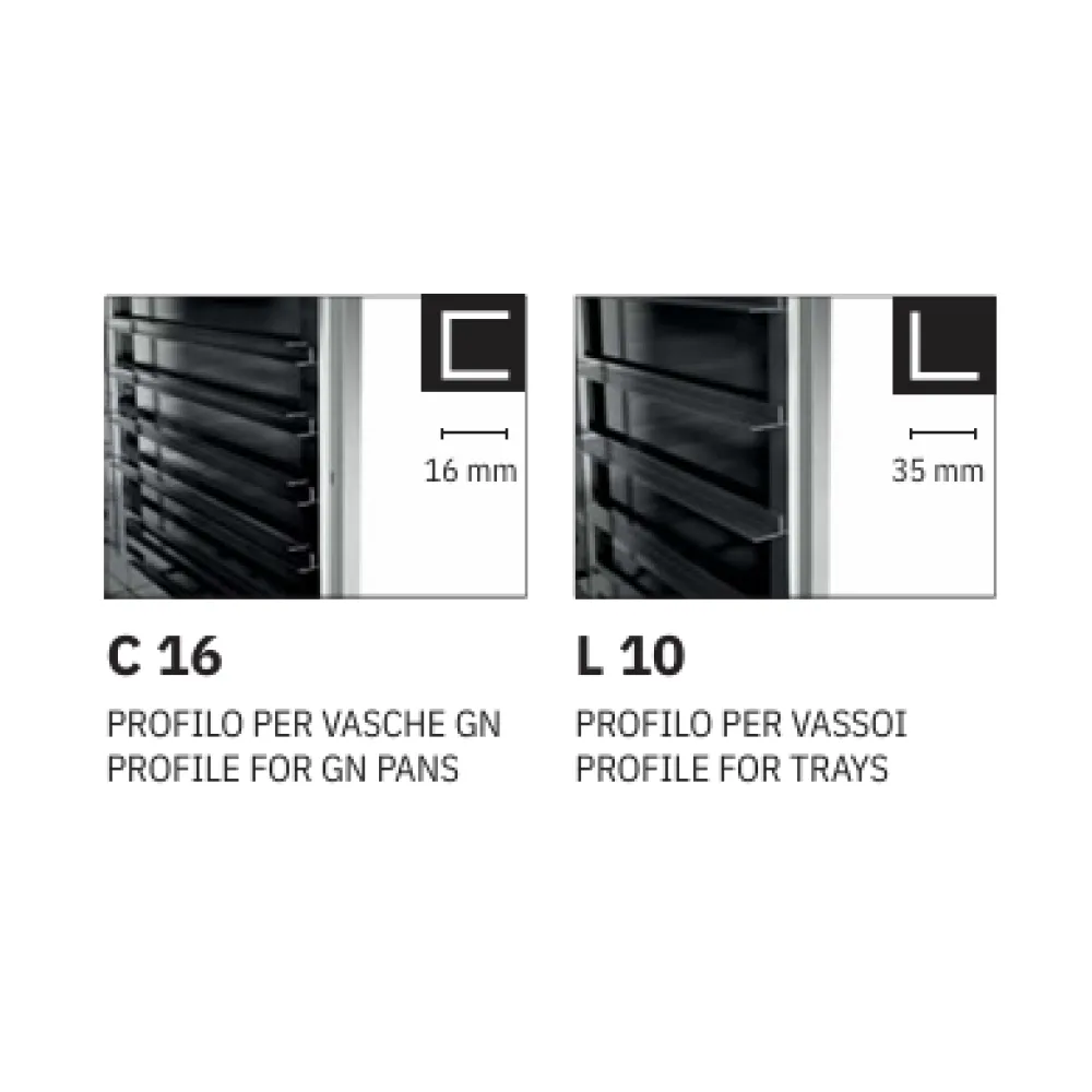 Chariot pour plaques GN ROCAM 039NE2/1L10