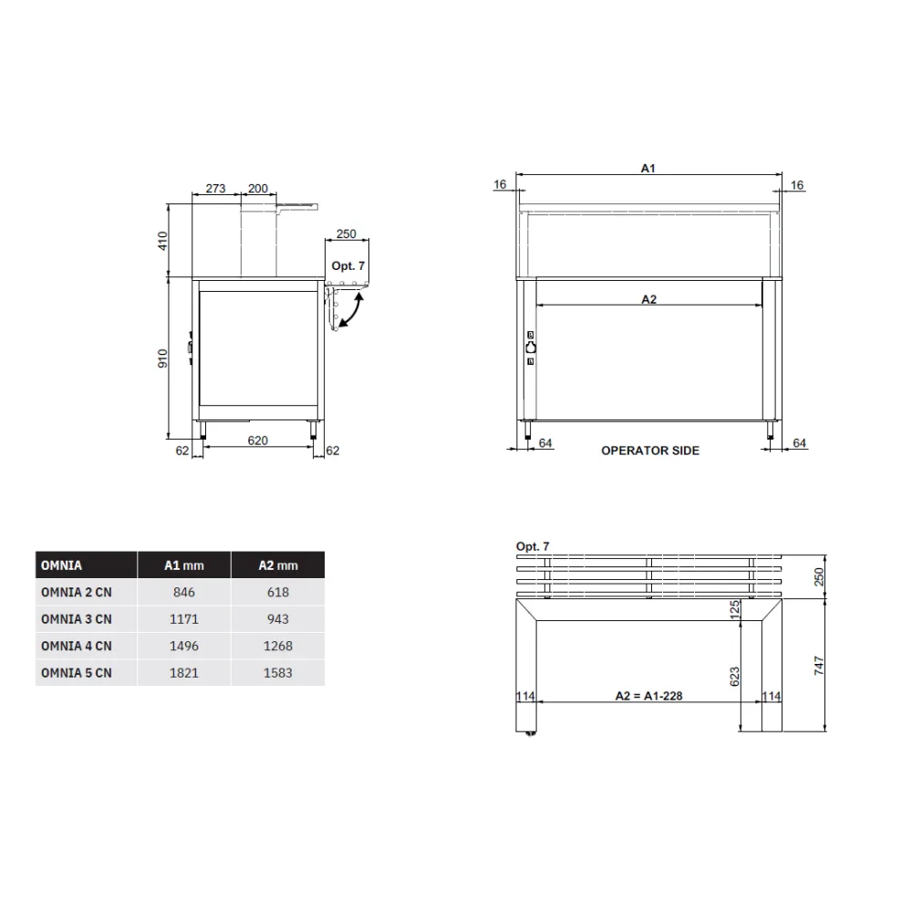Module neutre ROCAM 01900OM3CN