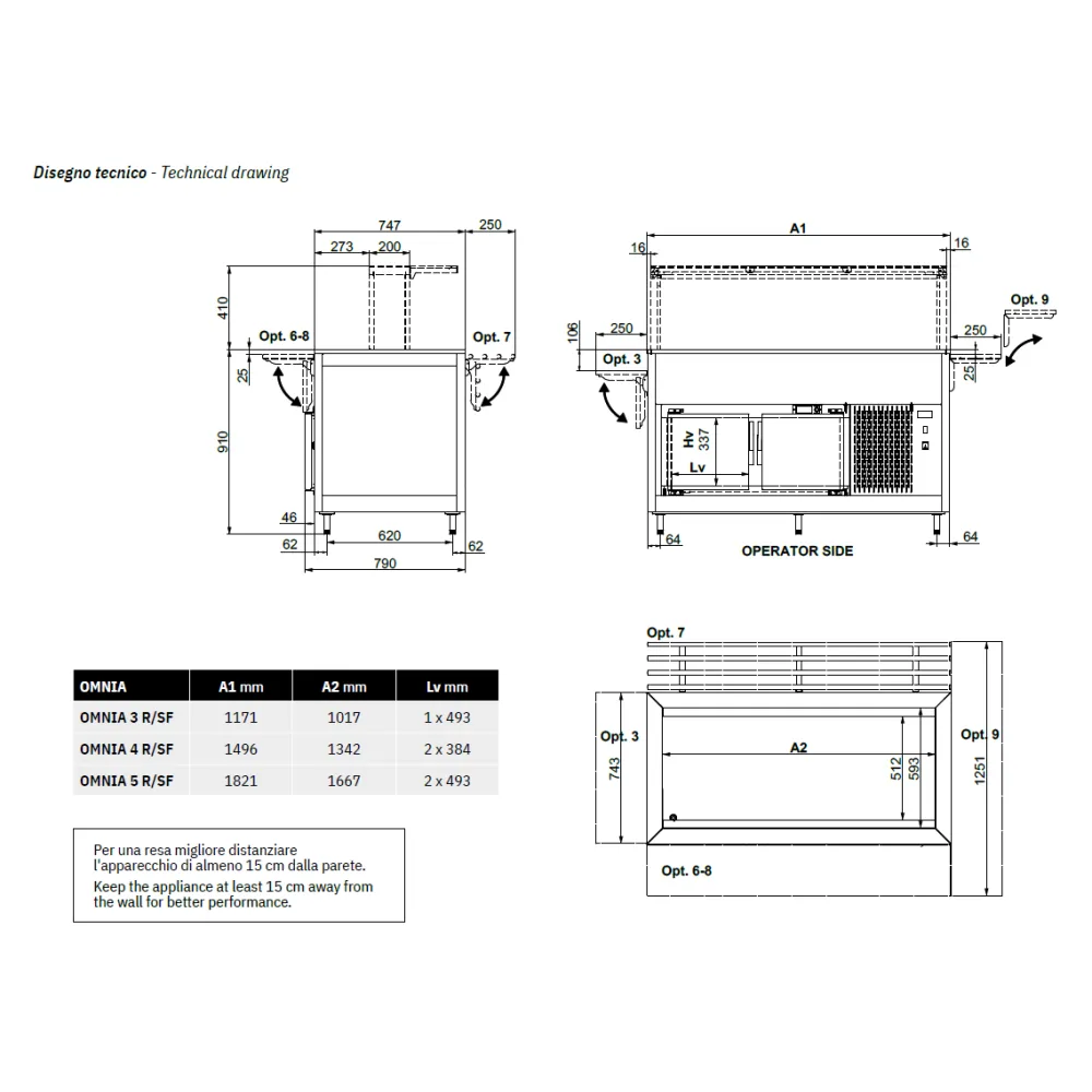 Module réfrigéré ROCAM 01900OM5RVSF
