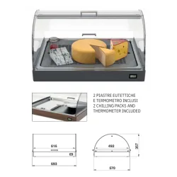 Petite vitrine de comptoir ROCAM 01300PANQL2
