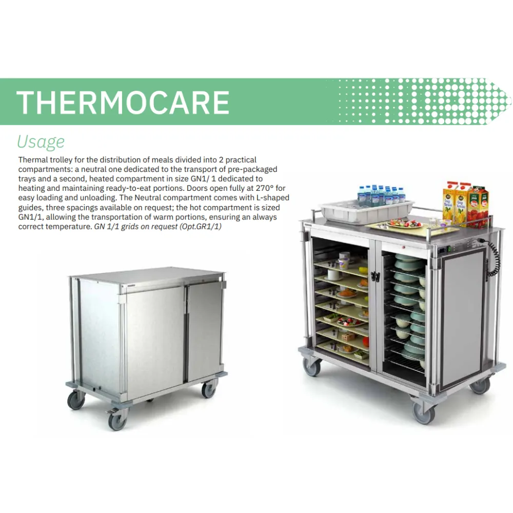 Chariot de service et de vente ROCAM 042INCARE/TH