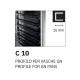 Armoire chauffante pour assiettes ROCAM 039TH1/1C10