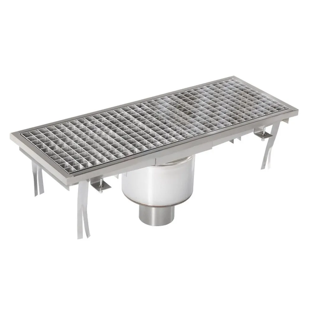 Caniveau de drainage avec siphon central BHS-G BHS-AB0500-300AK