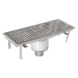 Caniveau de drainage avec siphon central BHS-G BHS-AB0500-060AK