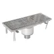 Caniveau de drainage avec siphon central BHS-G BHS-AB0500-300AK