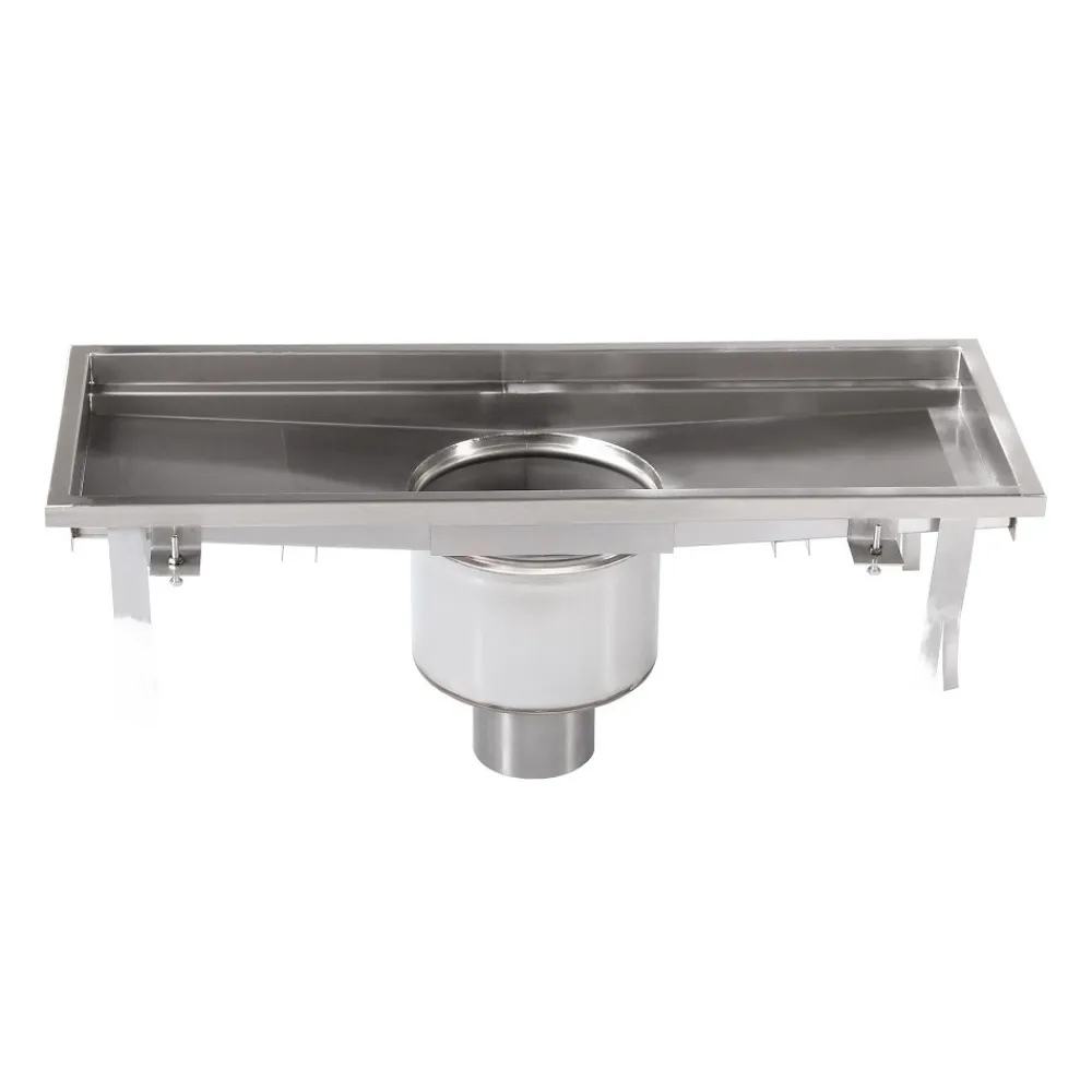 Caniveau de drainage avec siphon central BHS-G BHS-AB0500-300AK