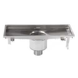 Caniveau de drainage avec siphon central BHS-G BHS-AB0500-060AK