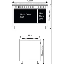 Cuisinière ILVE P12FINE3