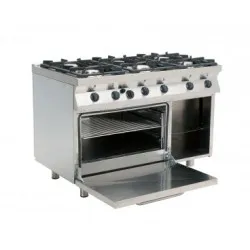Cuisinière à gaz avec four CASTA S7/KUG6LN